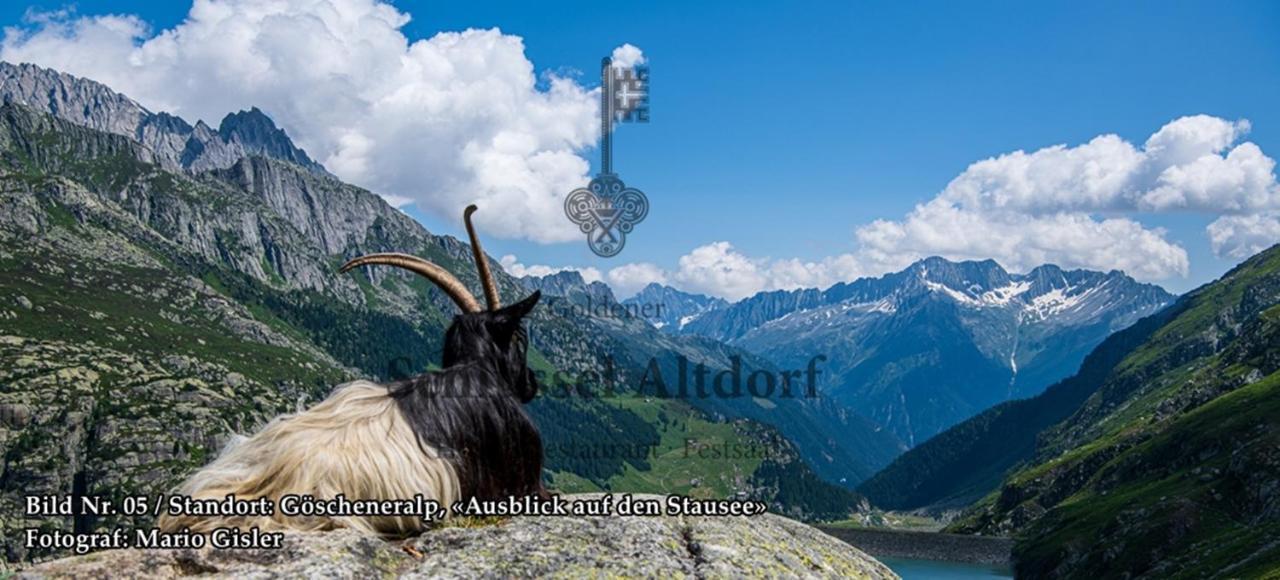 Hotel Restaurant Goldener Schluessel Altdorf Dış mekan fotoğraf